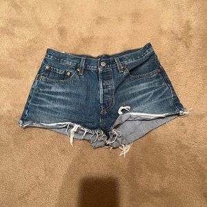 Levis 501 denim short